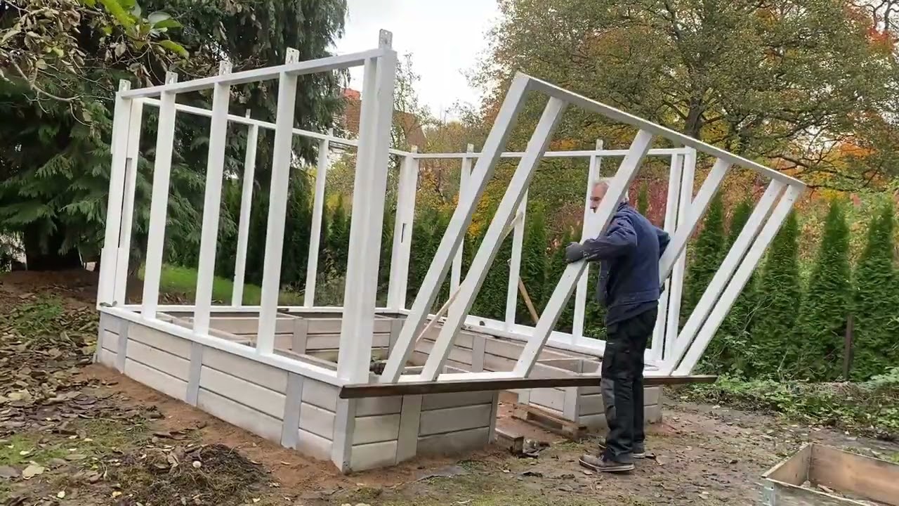 Hur man bygger Mibes träväxthus