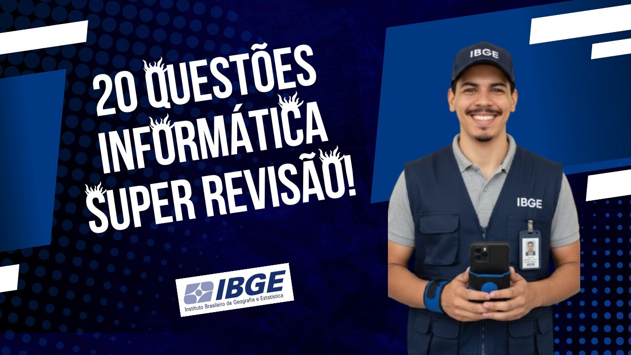 GABARITE INFORM&Aacute;TICA - IBGE 2026 !