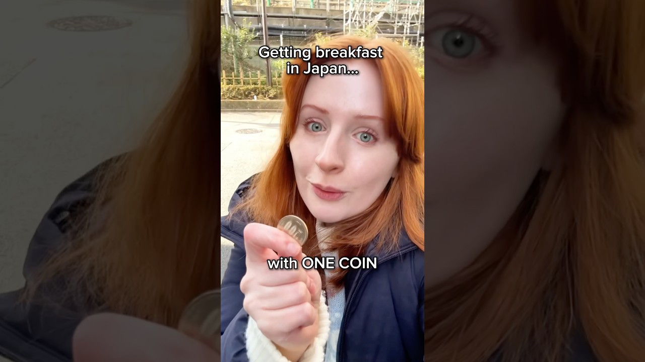 ONE COIN breakfast in Tokyo 🪙