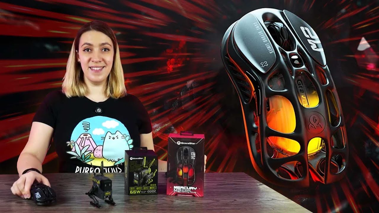 Un ratón gamer ALIENIGENA! Gravastar Mercury M2 - DrogaDigital