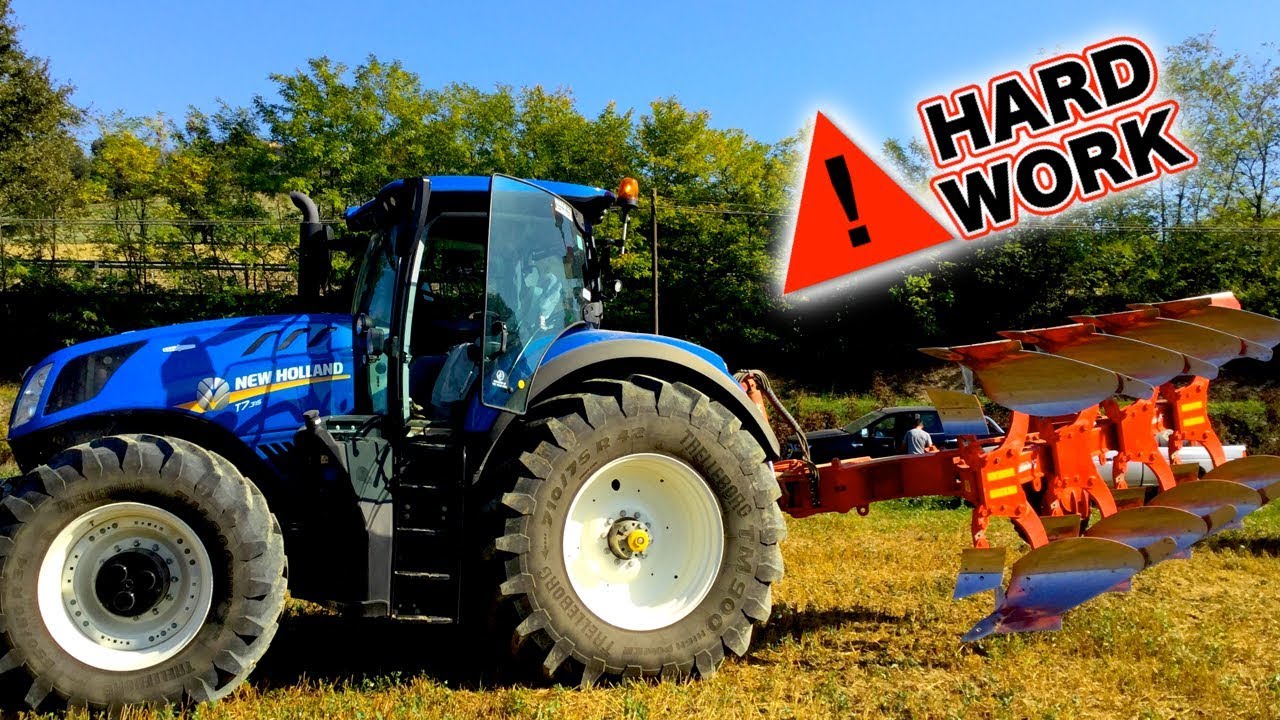 In Campo con il New Holland T7.315 HD