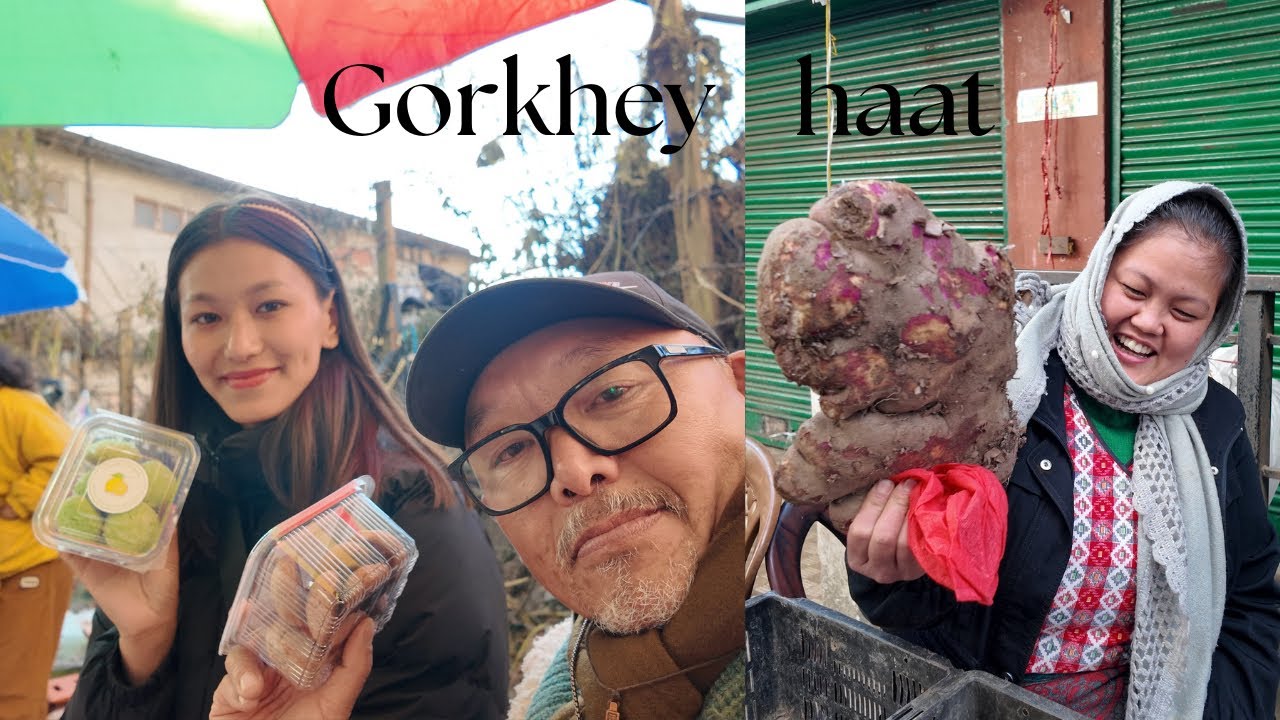 Gorkhey haat darjeeling#vocal for local #darjeeling#thursdaymarket#foodvlog