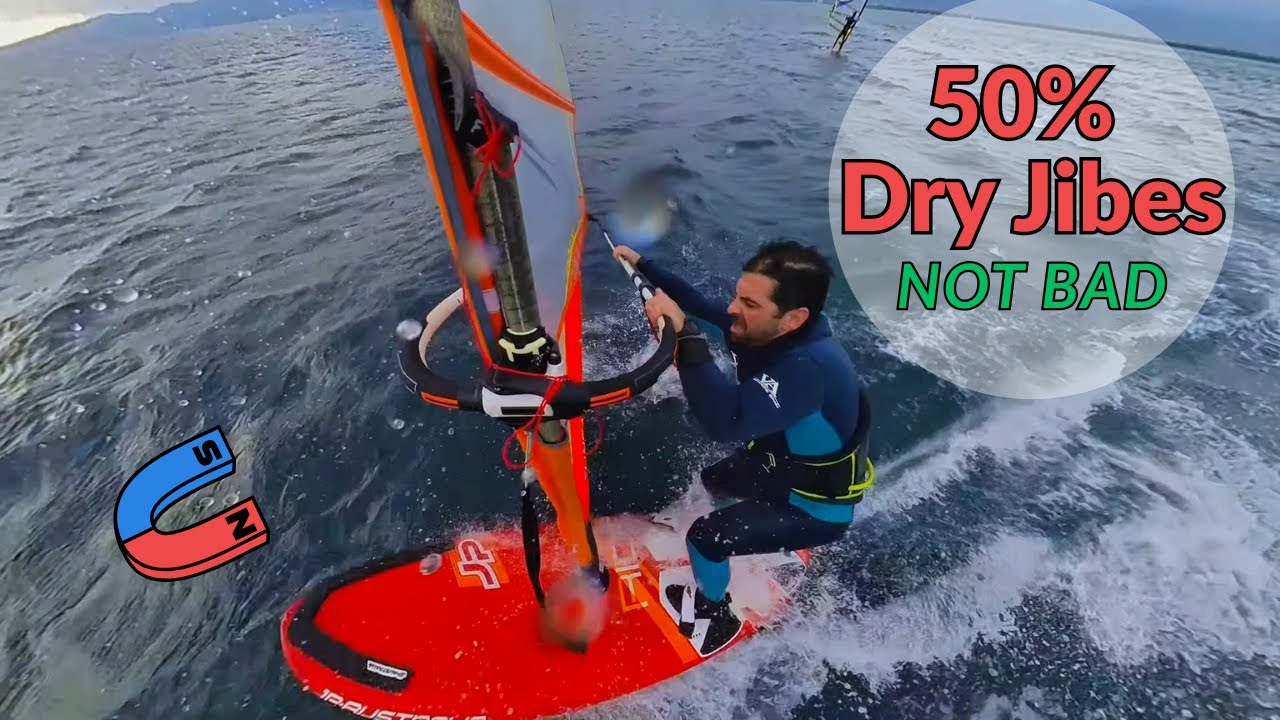 Windsurfing in Flat water - 1st time with Insta 360 Camera