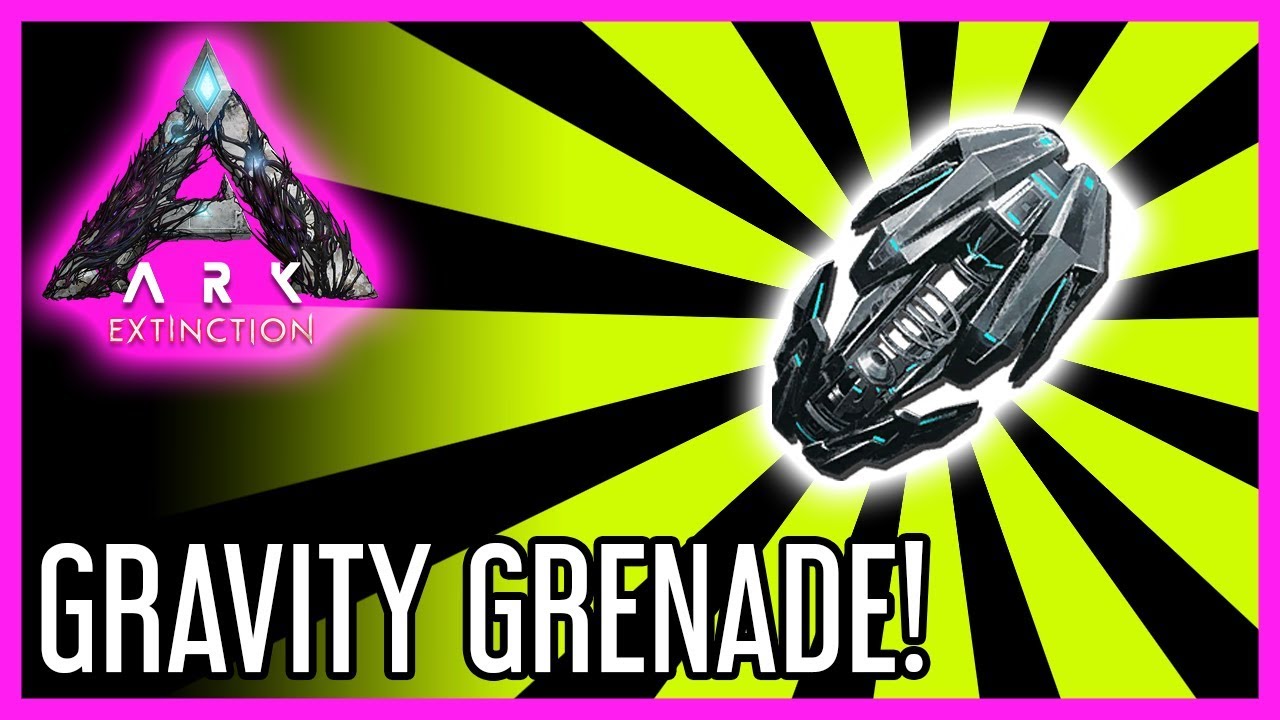 Tek Gravity Grenade Guide for ARK: Extinction