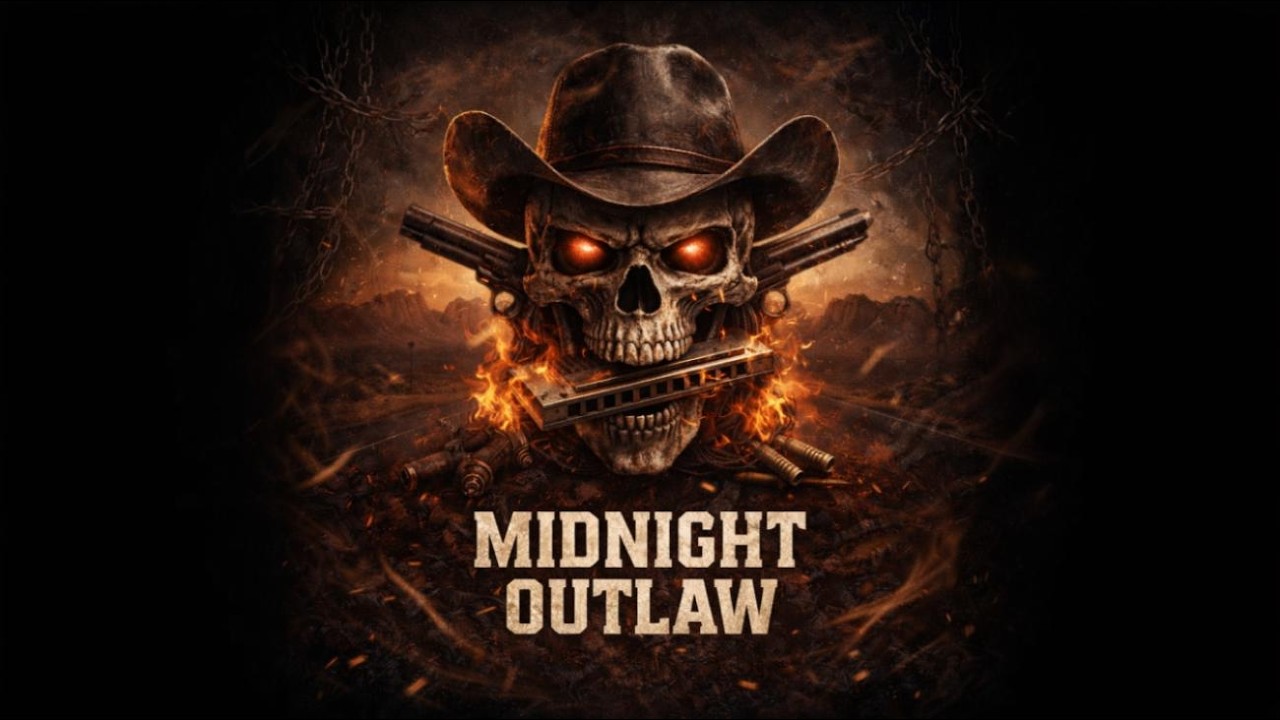 Midnight Outlaw | Dark Country Rebel Rock Anthem (Official Audio)