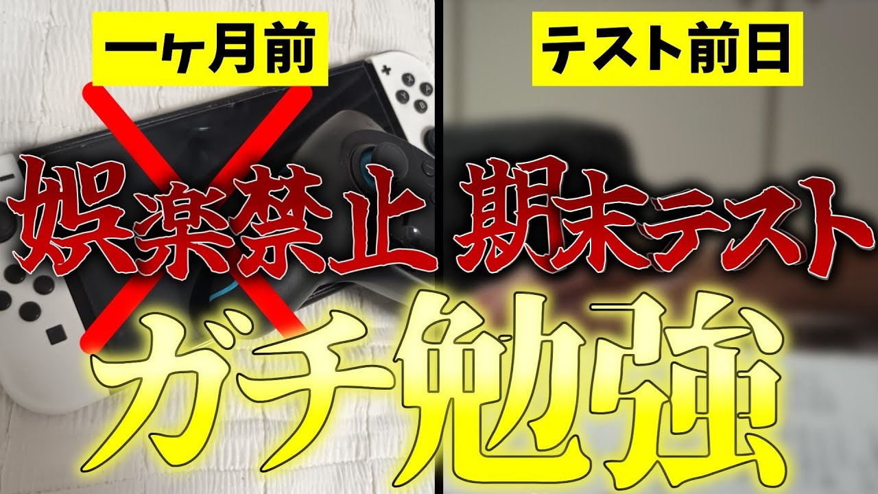 【検証】一か月本気で勉強し期末テスト学年一位を目指した結果…！