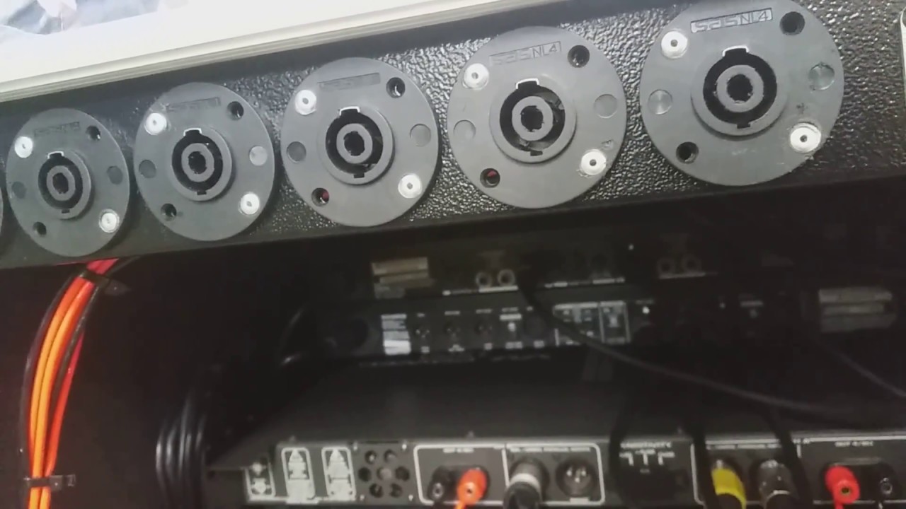 Dica: Painel speakon + sinal | Som Profissional