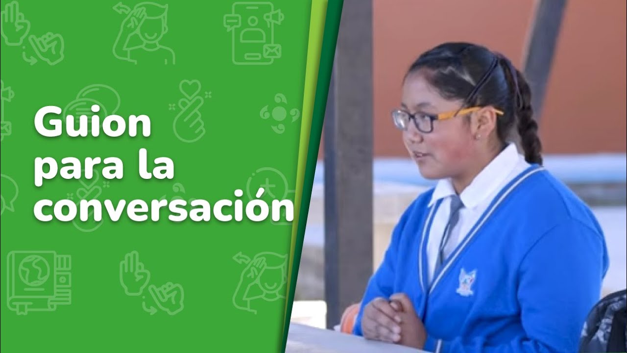 Guion para la conversación • Lenguajes • 1er grado | Video detonador