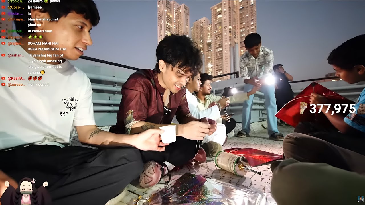 IRL🔴AAJ PATANG UDAUNGA KHOOB🥰FLYING KITE w FRIENDS
