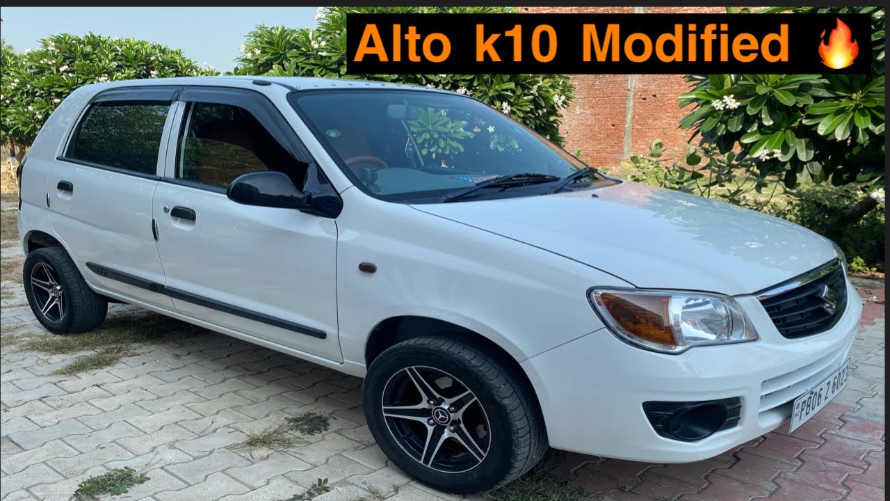 Alto k10 Modified | Alto k10 Ownership Review | Alto k10 Alloy Wheels |