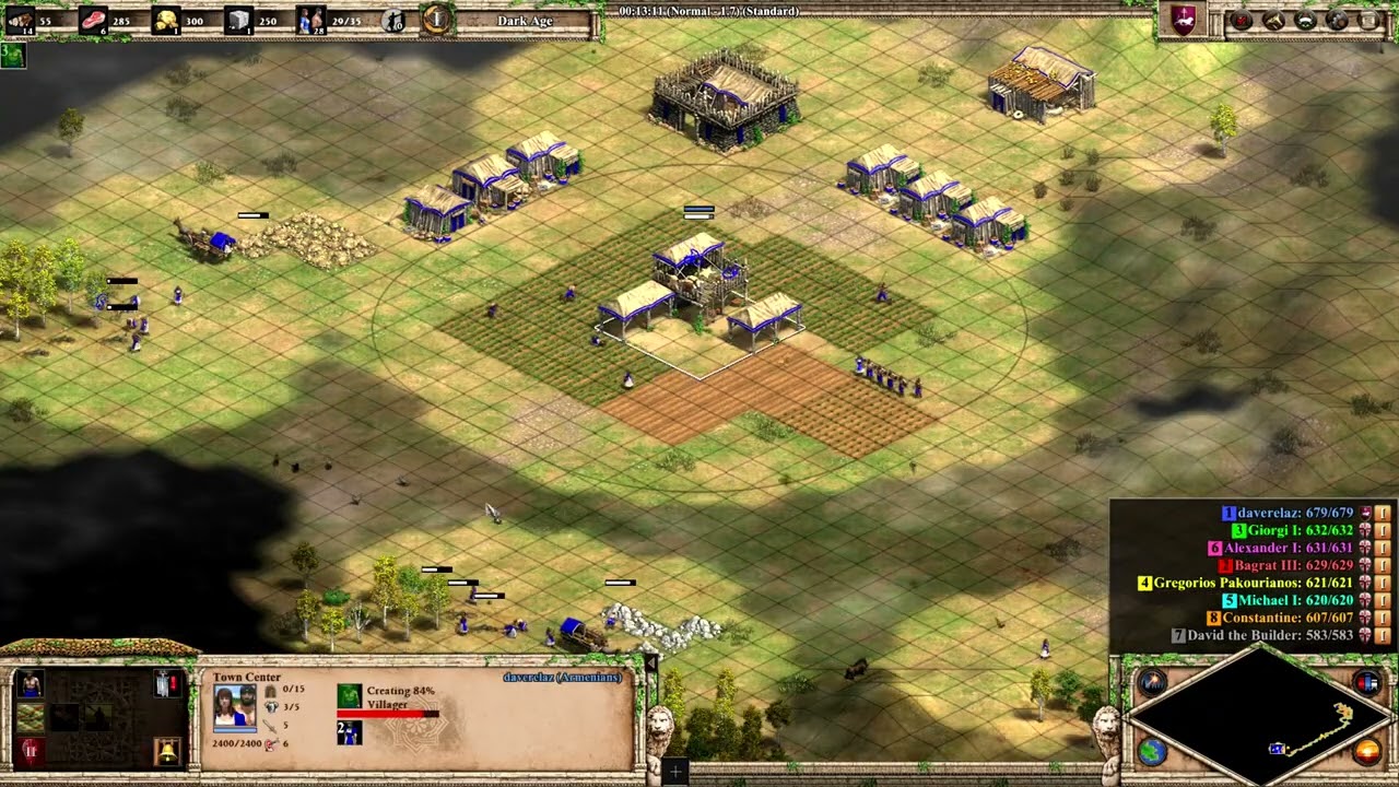 Age of Empires - Armenians vs Georgians