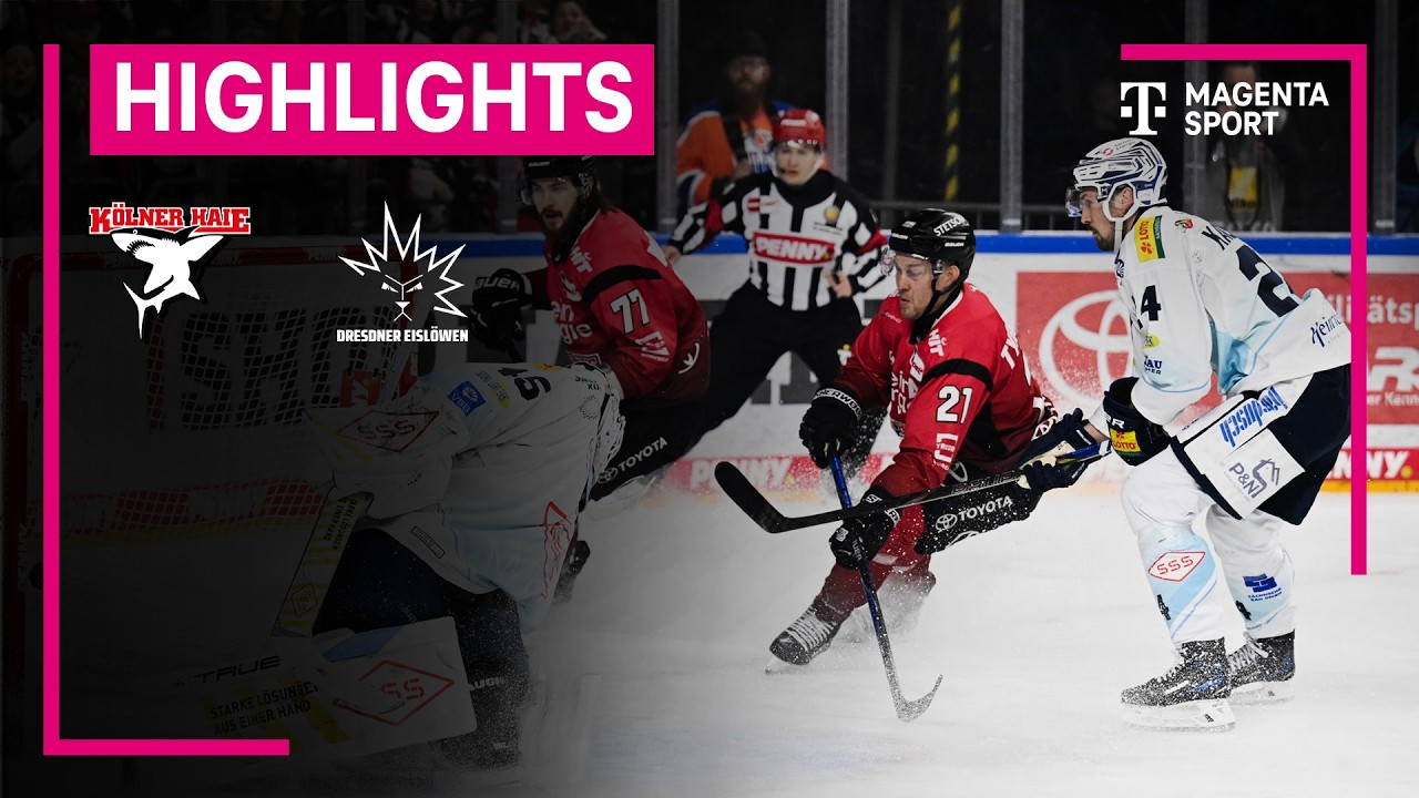 Kölner Haie - Dresdner Eislöwen | PENNY DEL | MAGENTA SPORT