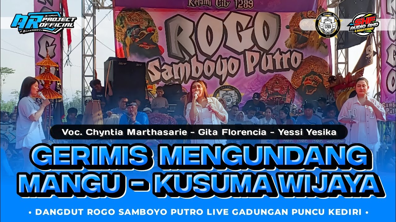 Djandhut GERIMIS MENGUNDANG - MANGU - KUSUMA WIJAYA Voc. All Artis | ROGO SAMBOYO PUTRO LIVE PUNCU 