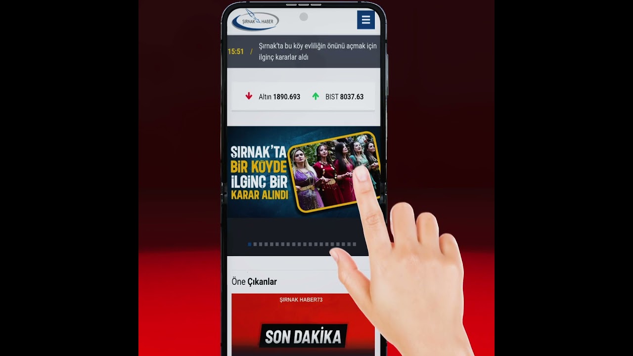 Şırnak Haber73,  İOS ve Android Mobil Uygulama