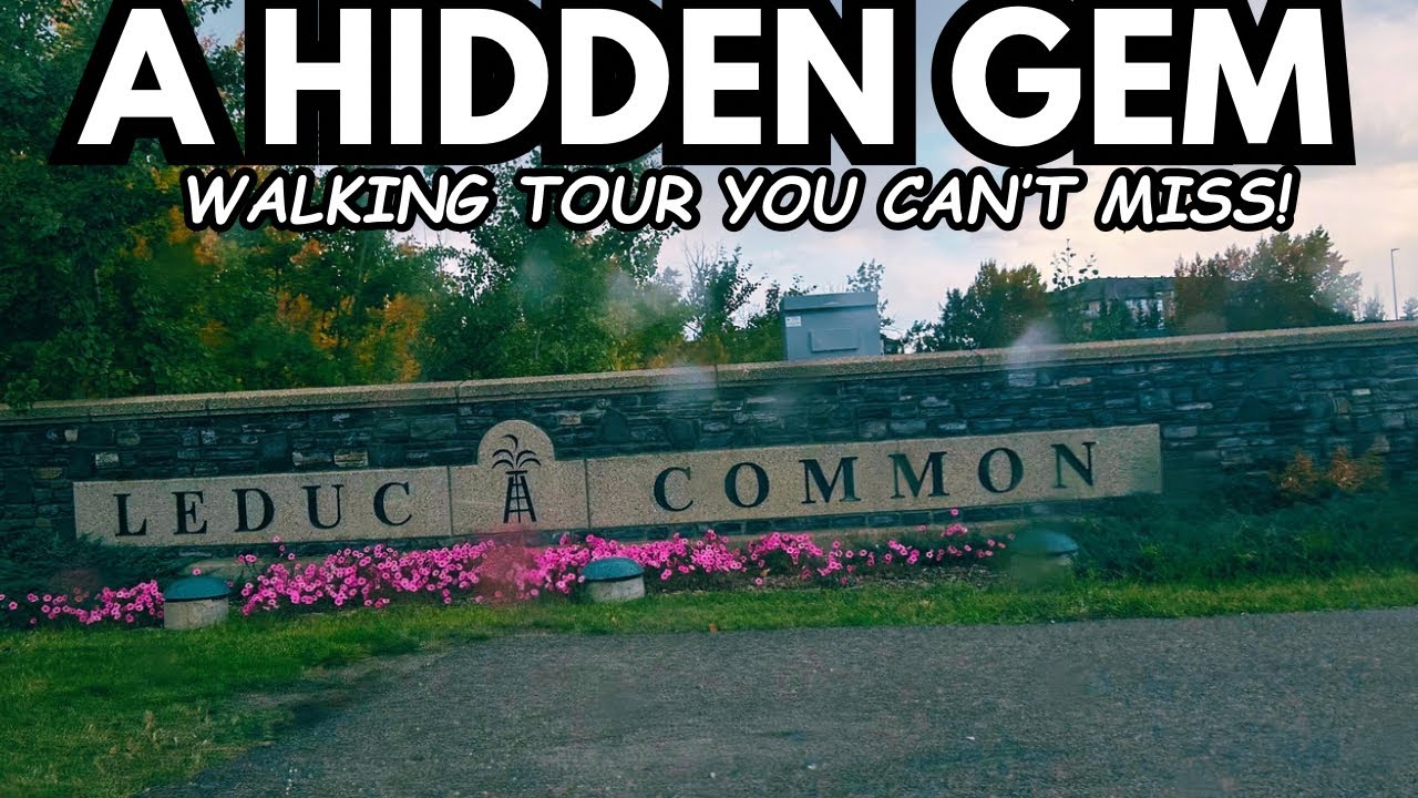 Exploring Leduc Common: The Future of Urban Living (Walking Tour 2024)