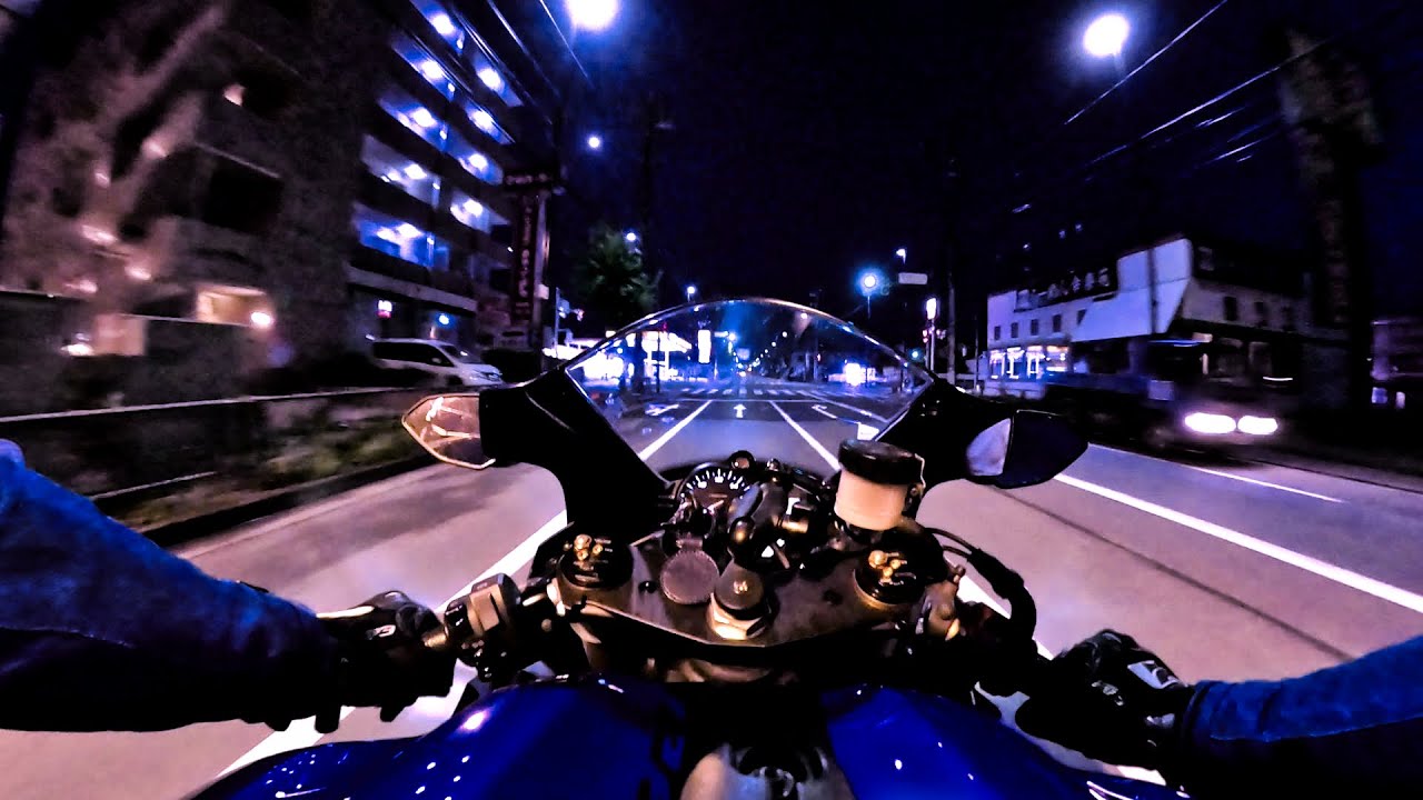 Non-stop 70 minute drive  | YAMAHA YZF-R6 |【AKRAPOVIC】