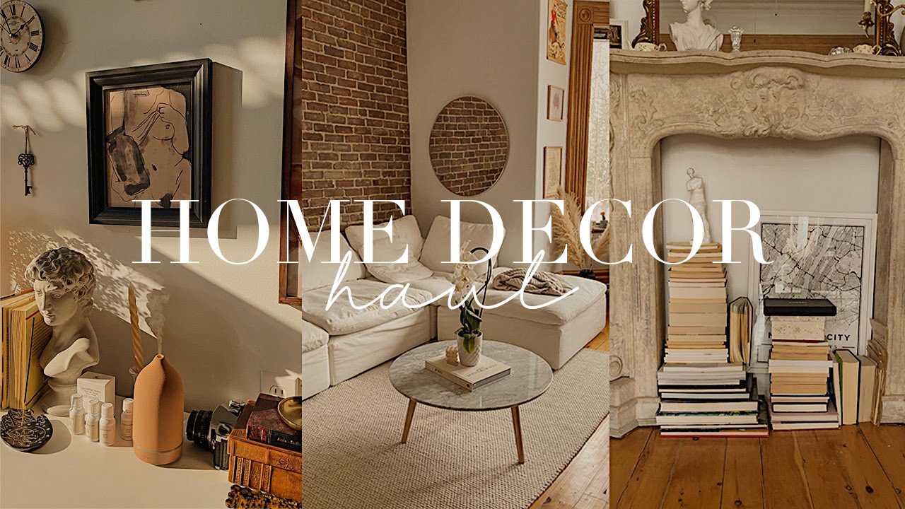 HOME DECOR HAUL ✨ | H&M Home, vitruvi, Article, & more!