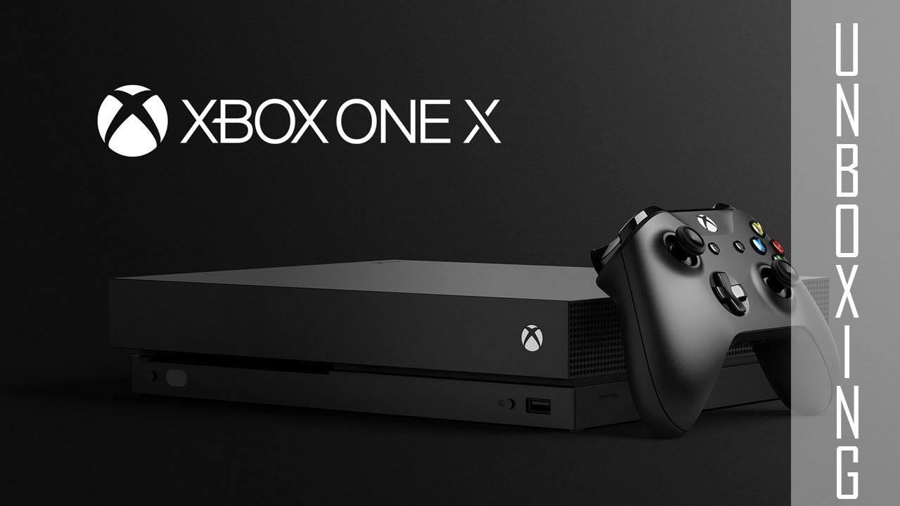 XBOX ONE X  Unboxing - 4K Konsole mit HDMI 2.1?