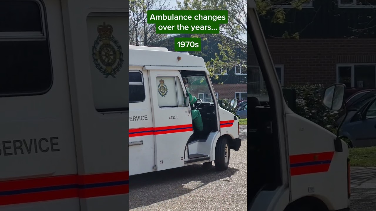 How London ambulances have changed over time