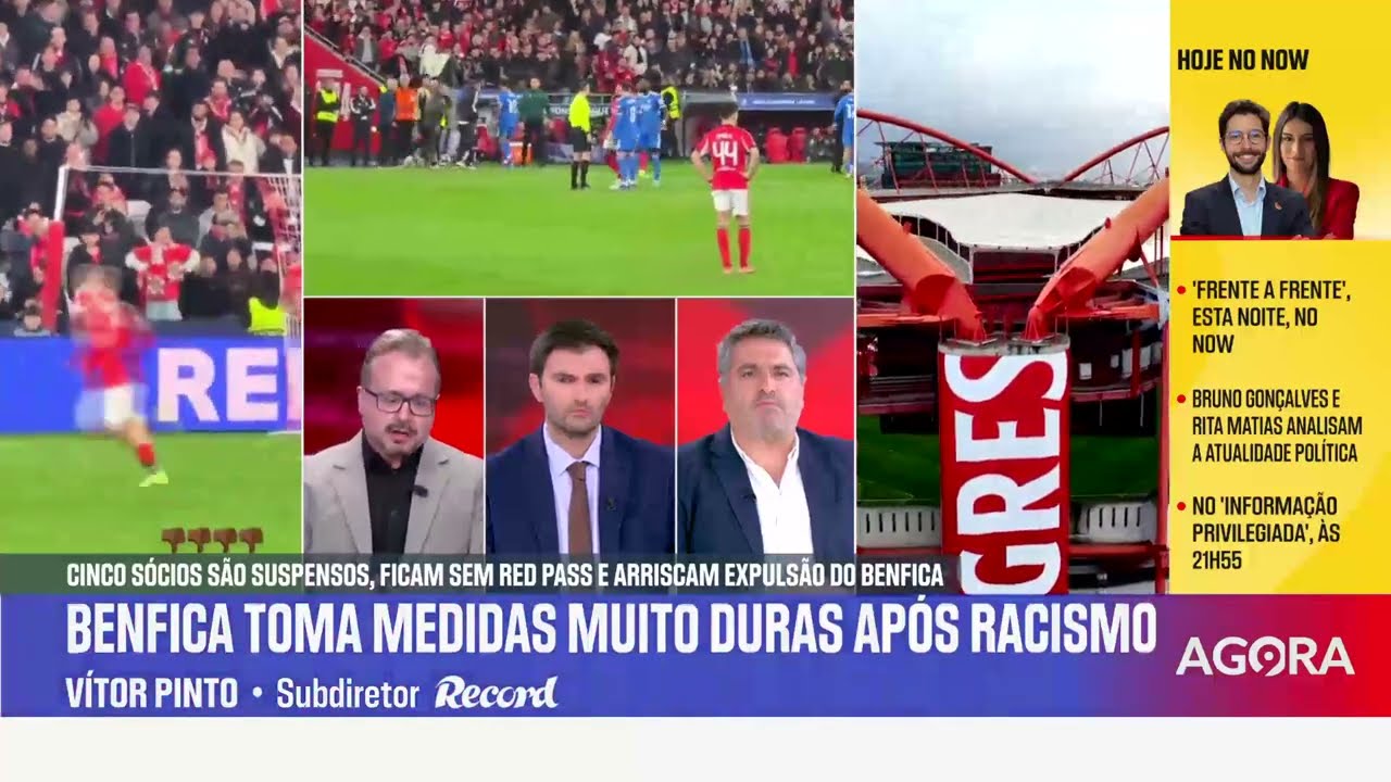 Benfica suspende sócios e ameaça com expulsão: novos dados do caso de racismo na Luz