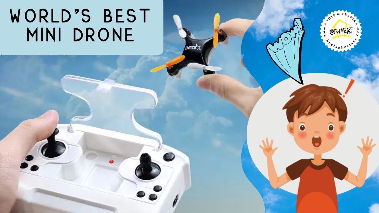 Worlds smallest Drone unboxing, full review and BD price. Aerobat Four-axis HC702 Mini Drone.
