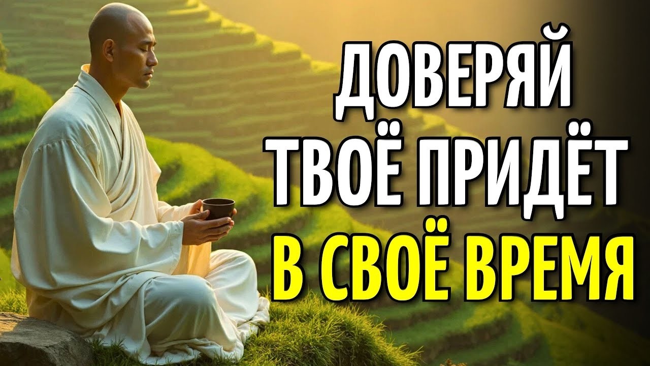 ВСЁ ПРИХОДИТ В СВОЁ ИДЕАЛЬНОЕ ВРЕМЯ | 10 буддийских уроков, которые МЕНЯЮТ ВСЁ
