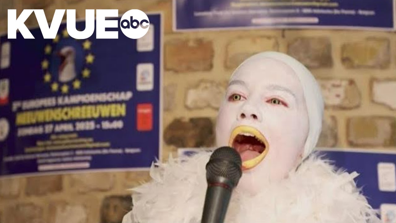 European Seagull Screeching Championship held in Belgium