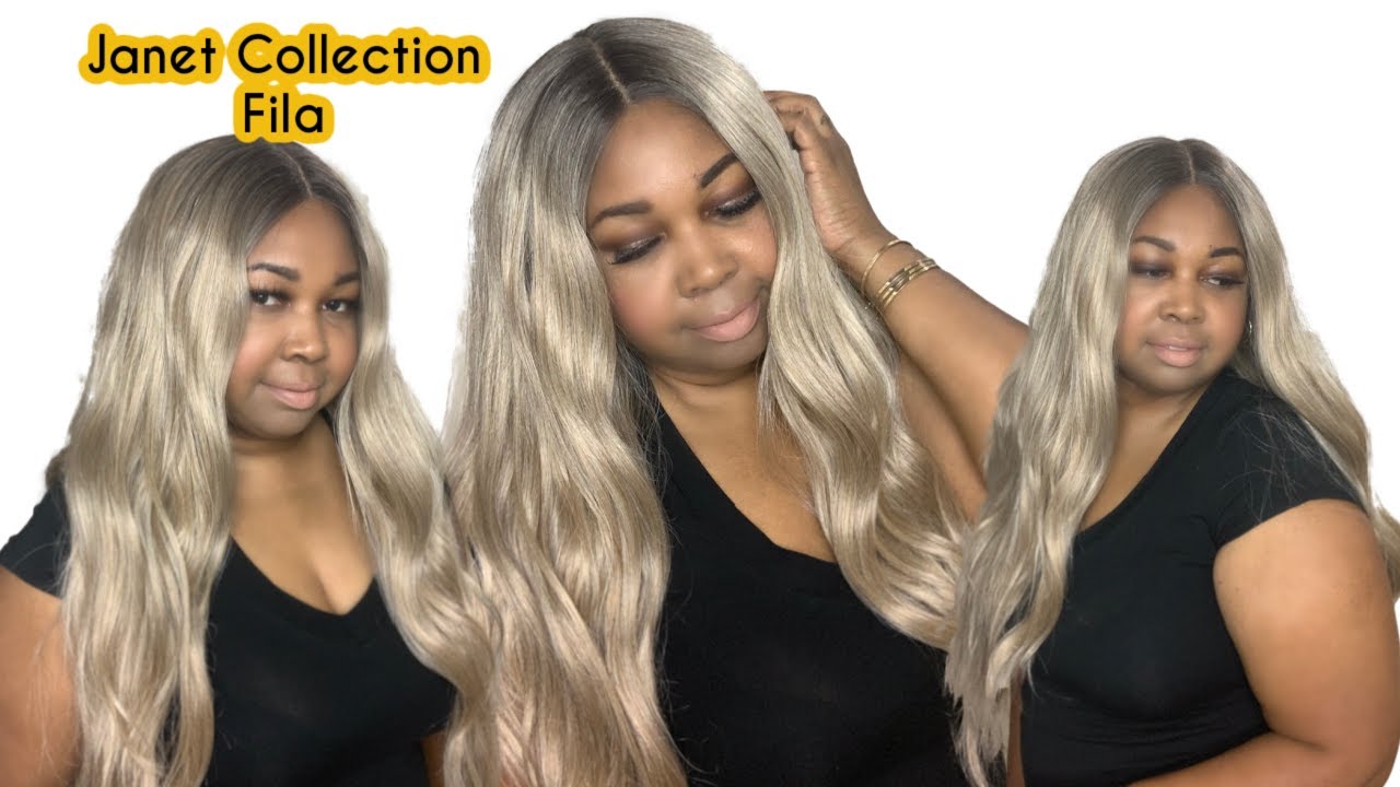 🌊 BLONDE WAVES| Janet Collection Fila Wig Review