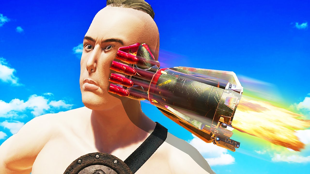 Using a ROCKET FIST against my Enemies... (Blade and Sorcery Mods)