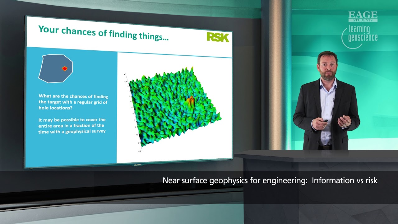 EAGE Student E-Lecture: Near surface geophysics for engineering... by George Tuckwell