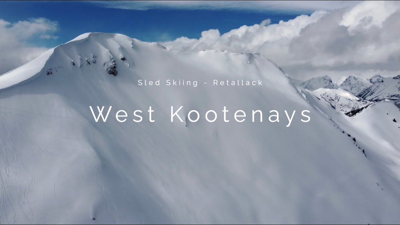Retallack - West Kootenay - Sled Skiing