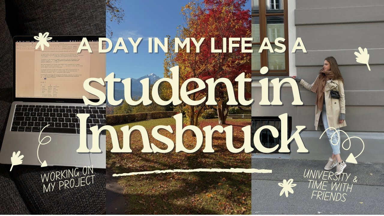 A Day in My Life as a Student in Innsbruck 🇦🇹 | University, Studying & City Life