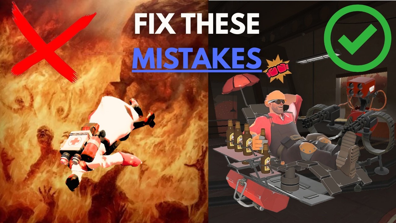 Fix these mistakes as a beginner! (TF2)