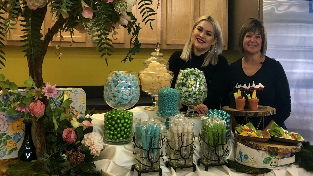 Candy Buffet Design Ideas Featuring Marigold Catering - Creative Candy Buffets with All City Candy
