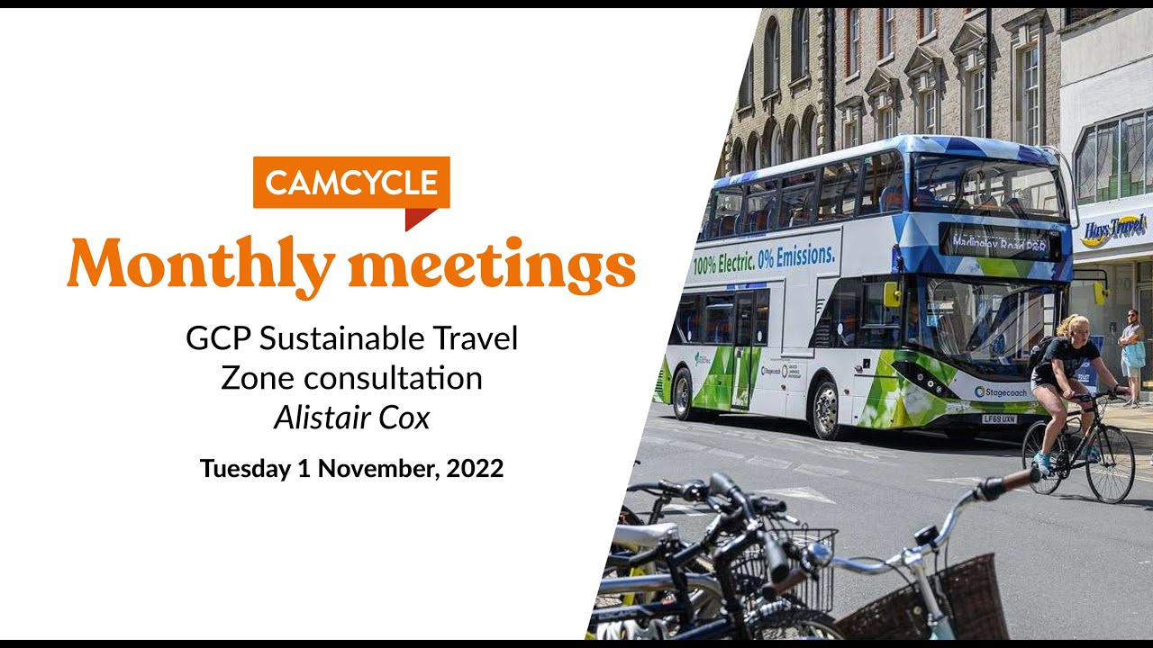 GCP Sustainable Travel Zone consultation with Technical Director Alistair Cox