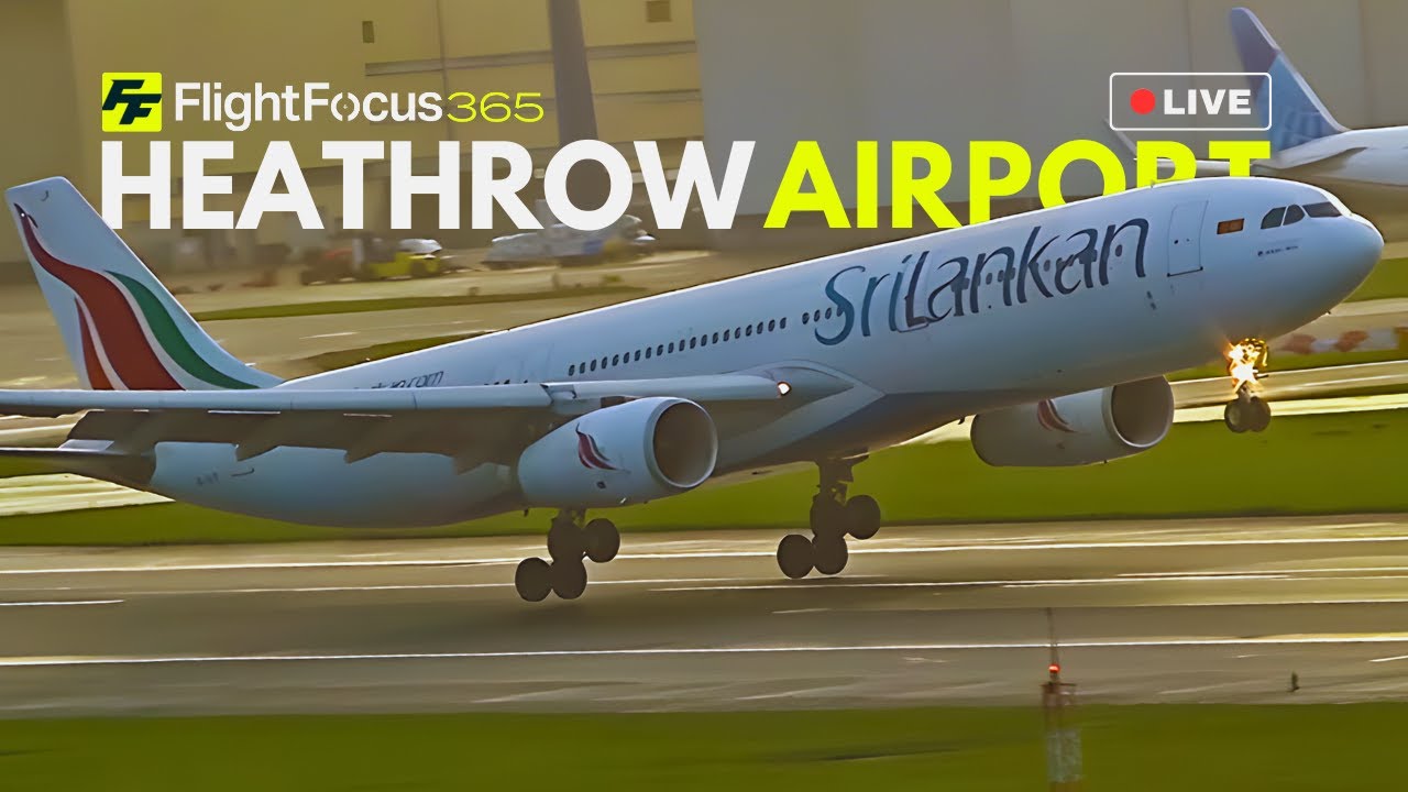 Heathrow Airport Live - Thursday 15th January 2026