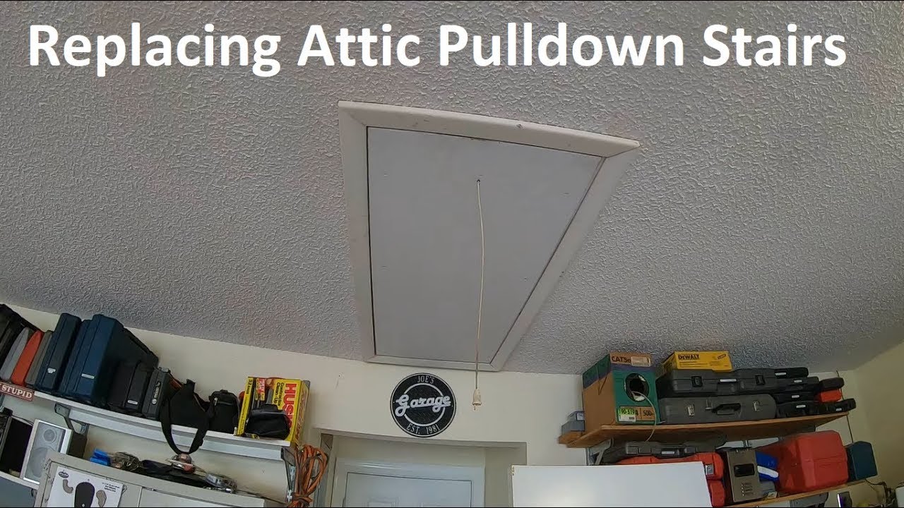 Replacing Attic Pulldown Stairs (Upgrade)