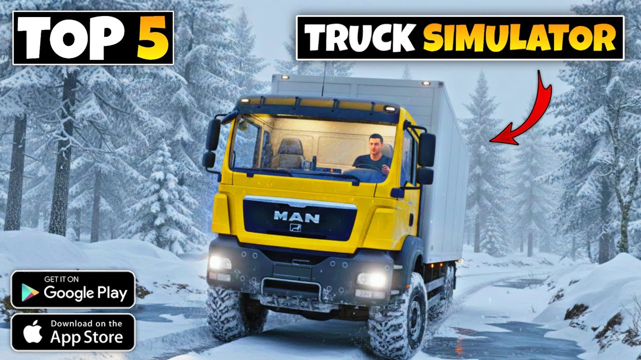 Top 5 Truck Driving Games For Android | Best Truck Simulator Games For Android 2026