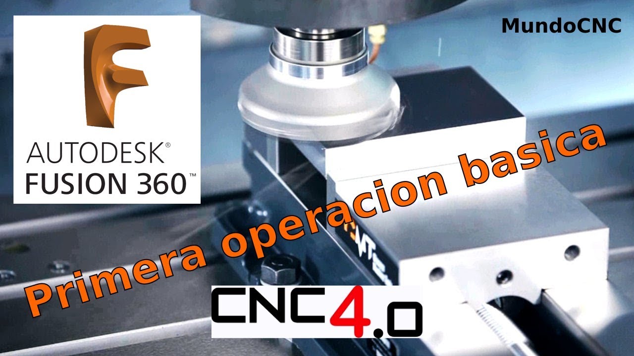 Primera operación basica en Fusion 360 CAM