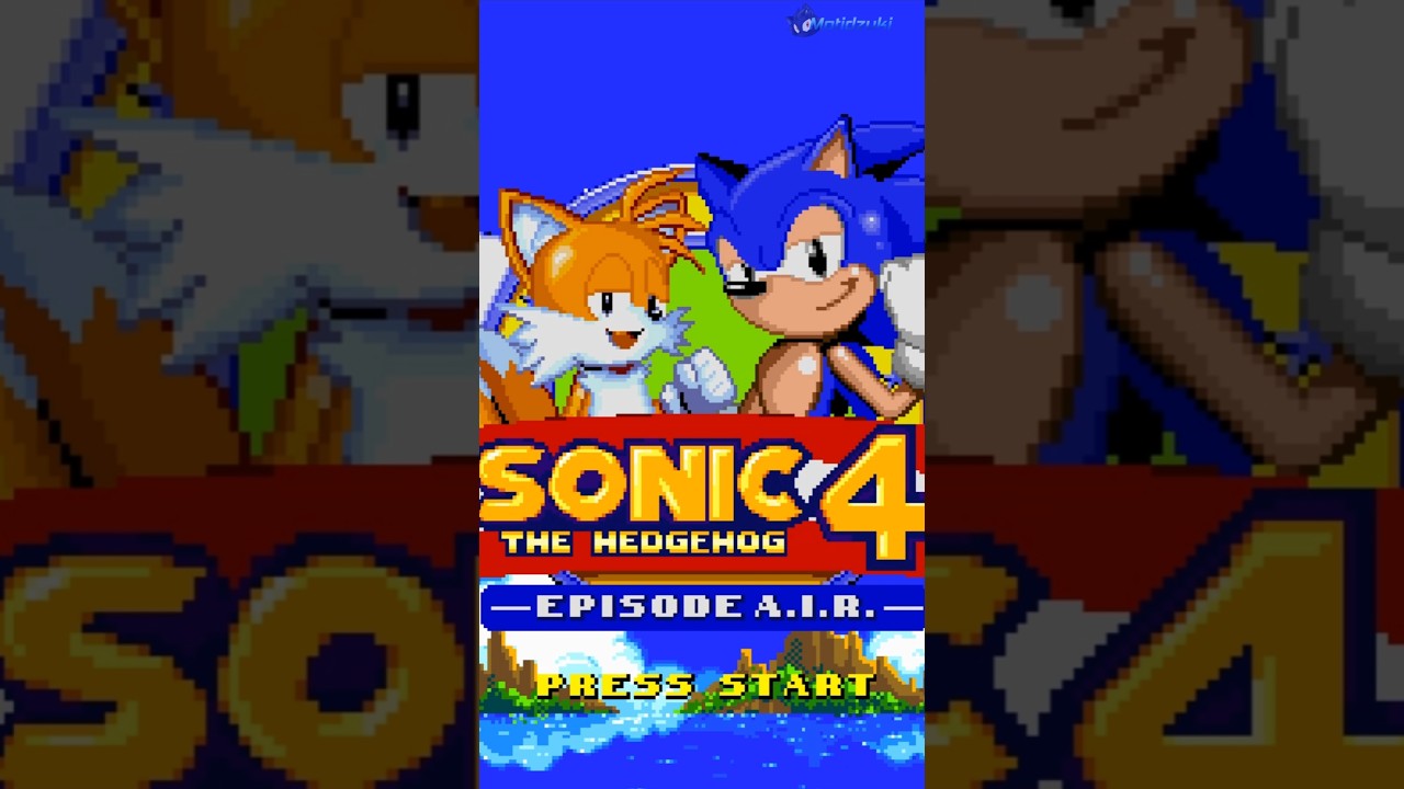 Sonic 3 A.I.R., but Sonic 4 Episode 2 Title Screen! 🏝️ Sonic 3 A.I.R. mods Shorts #sonicshorts