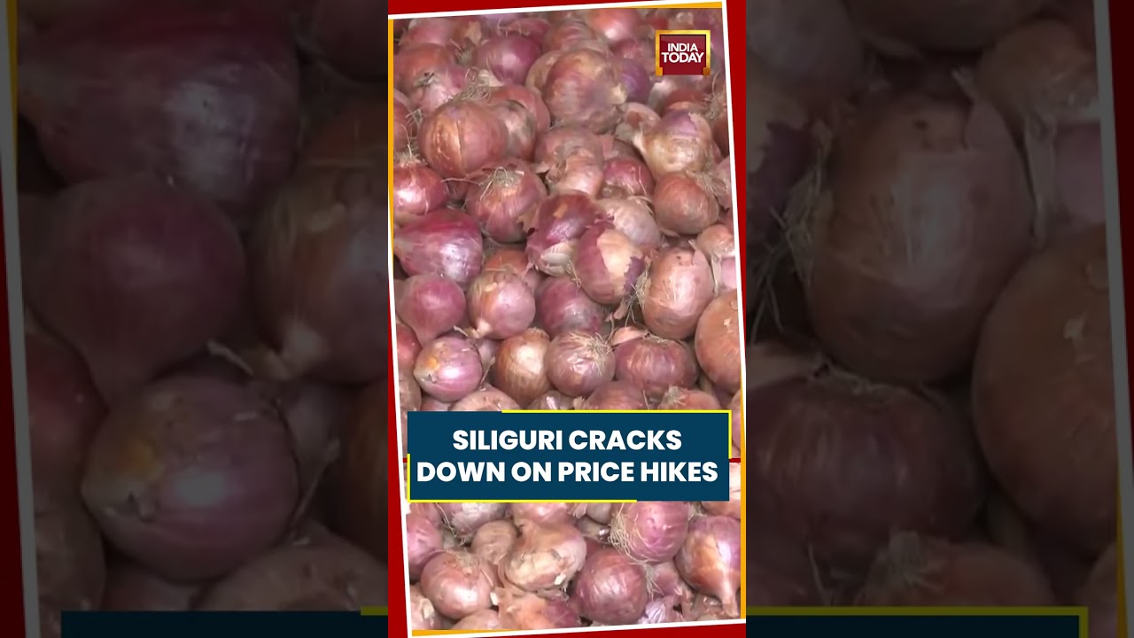 Onion Prices: Siliguri Cracks Down On Rising Prices Of Sugar, Onions And Imp Commodities #onion
