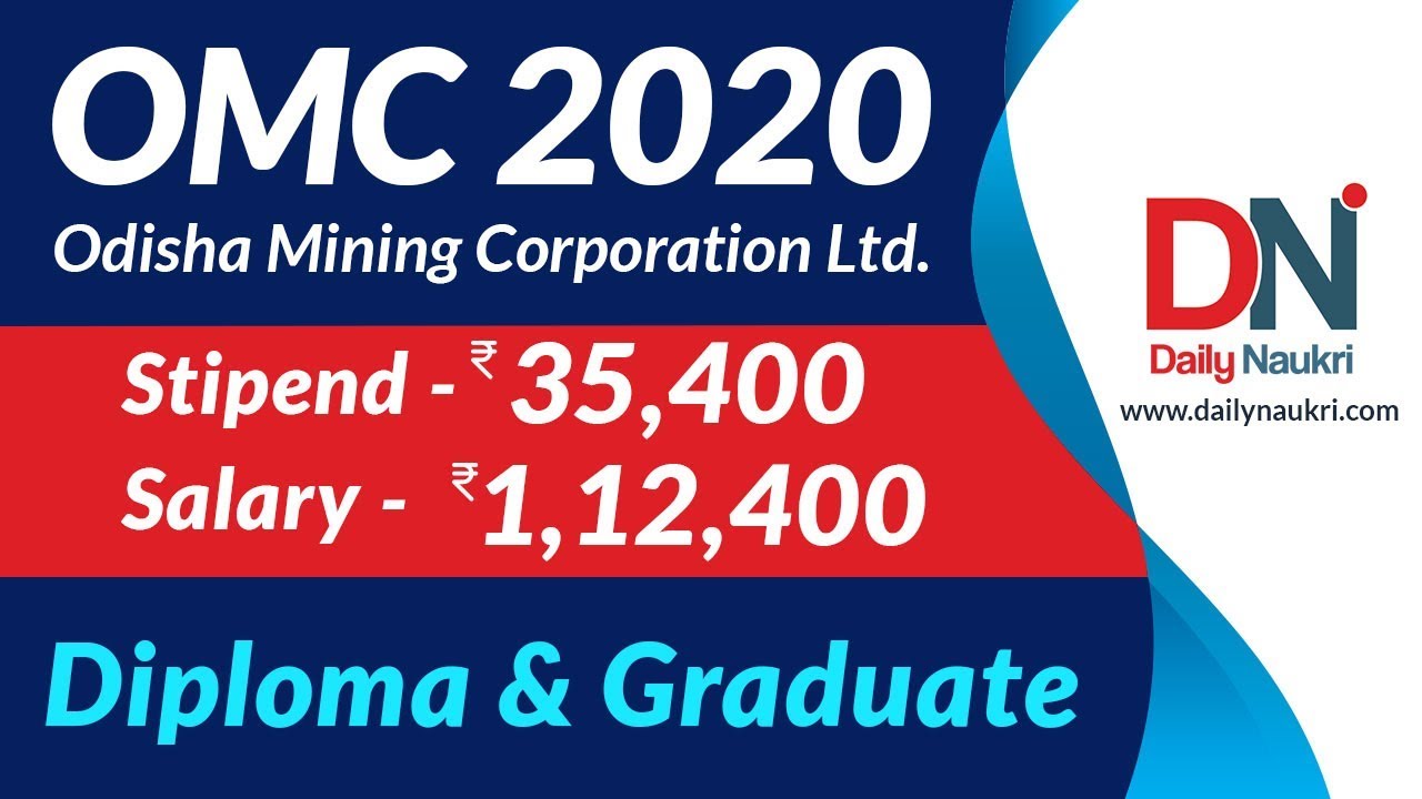 OMC Recruitment 2020 - 128 OMC Job Vacancy | Odisha Mining Corporation Ltd | Odisha Job Updates