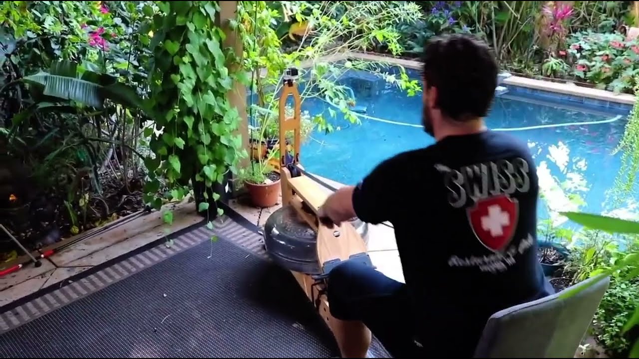 Benefits of a rowing machine, especially the Xeno Muller Waterrower.
