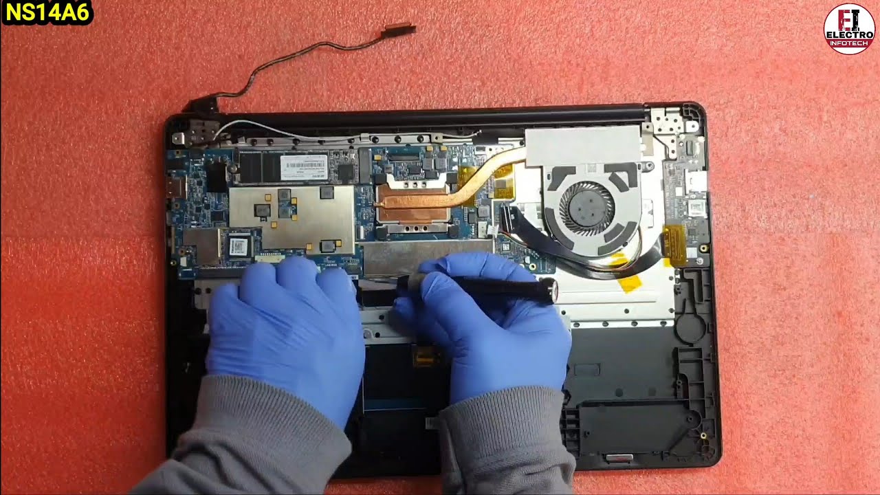 How to Replace Keyboard AVITA PURA NS14A6  INT441 / Disassembly And Assembly