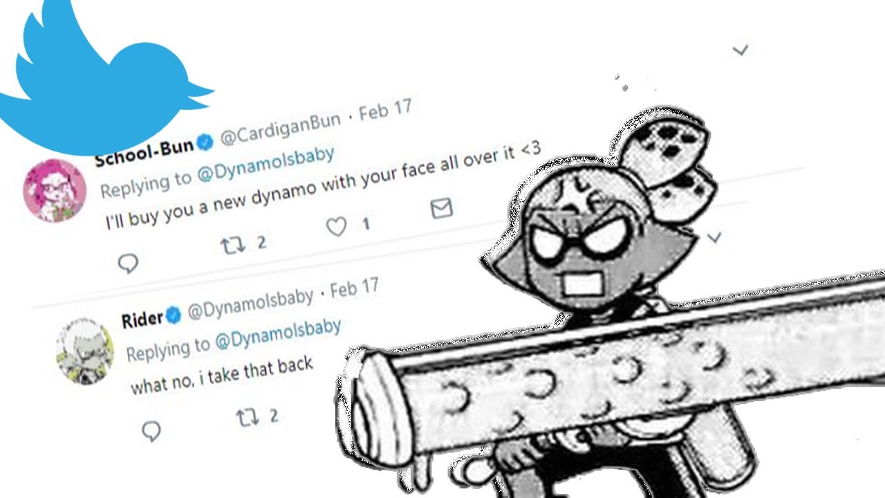 If splatoon manga characters had twitter
