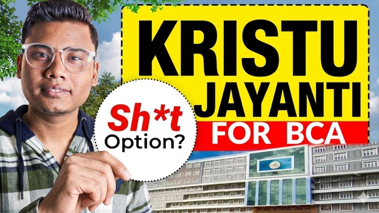 DON&rsquo;T Take BCA at Kristu Jayanti College Before Watching This! 😱Reality Check! Fees, Placements.