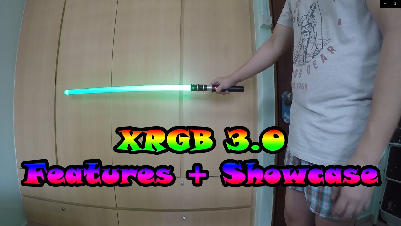 XRGB 3.0 Lightsaber Features + Showcase