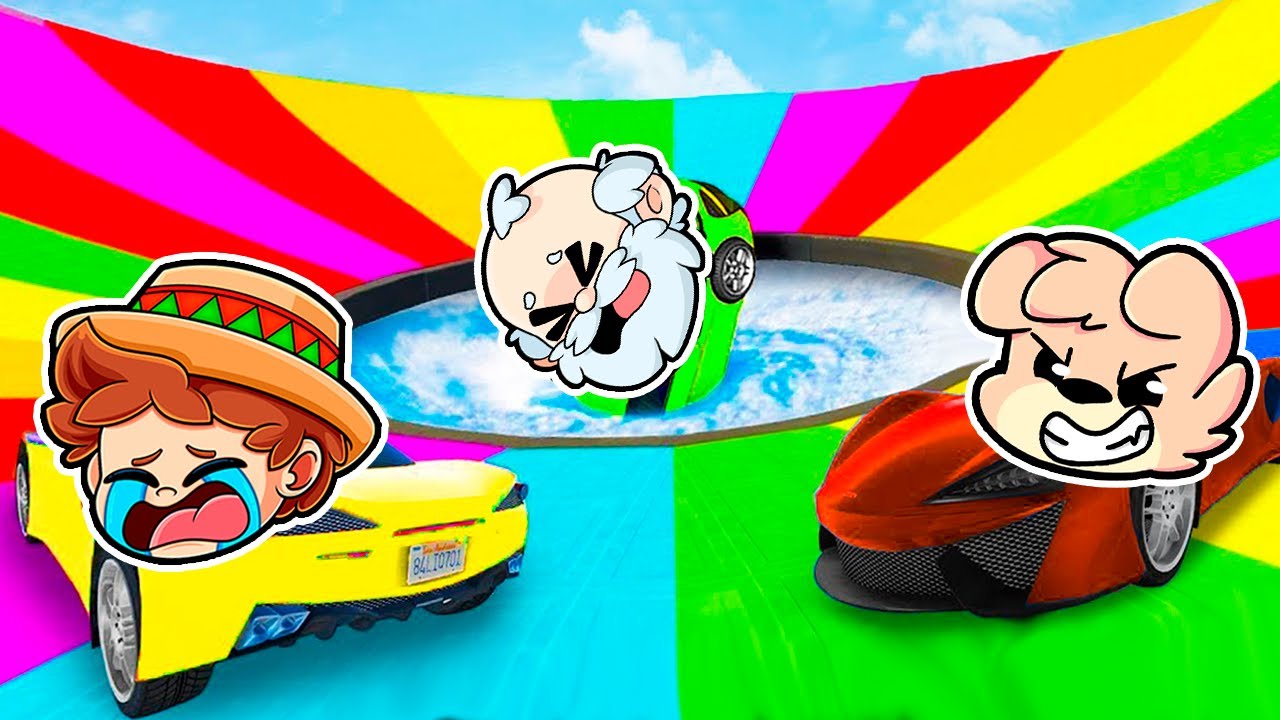 &iexcl;NOS CHOCAMOS en el HOYO de LA MUERTE en GTA 5! 😂💥 COCHES vs DEMOLICION 💀 GTA V SILVIOGAMER