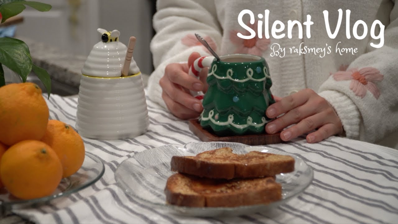 Silent Vlog | Peaceful morning | slow living in the kitchen