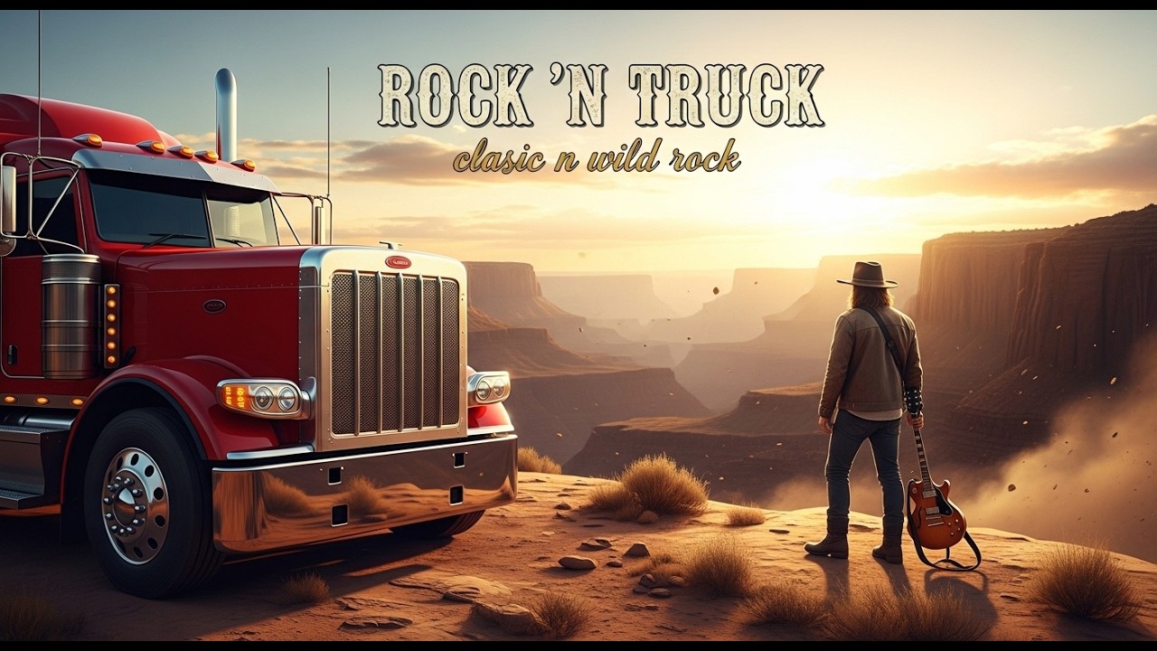 Rock N Truck – Endless Asphalt Dreams | Country Rock Road Trip Mix #RoadTripMusic #RockTruck